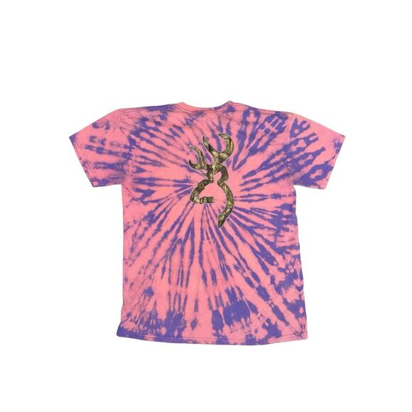 Browning Camo Deer Bleached Tee - Picture 1 of 5